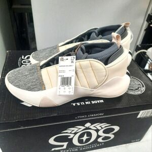 adidas Harden Volume 7 Basketball Shoes Cream White Denim Boost IF5619 Size 9